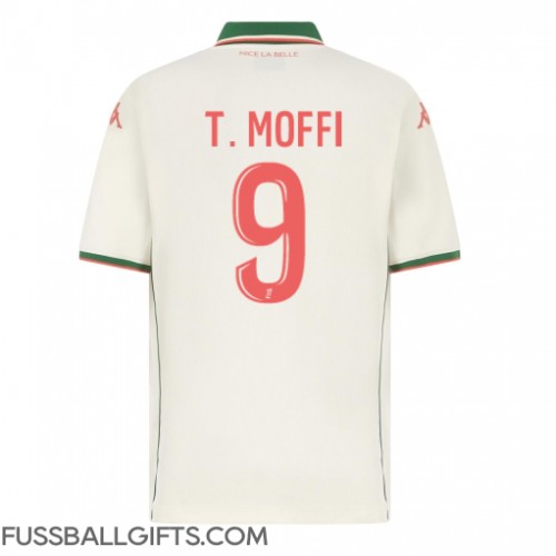 OGC Nice Terem Moffi #9 Fußballbekleidung Auswärtstrikot 2025-26 Kurzarm OGC Nice Terem Moffi #9 Fußballbekleidung Auswärtstrikot 2025-26 Kurzarm